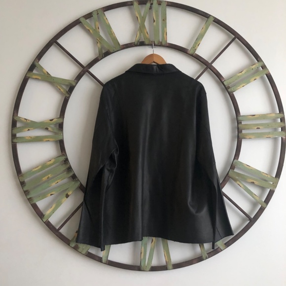 ♡ Greg Norman Men’s Leather Jacket - Picture 7 of 8